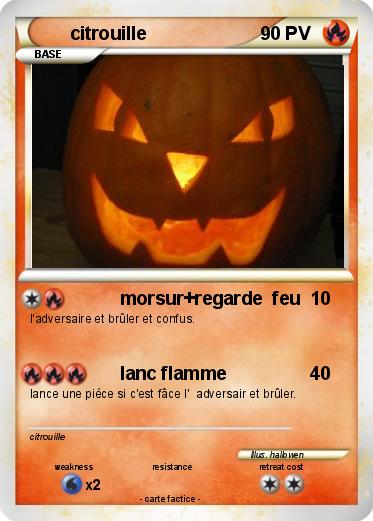 Pokemon citrouille