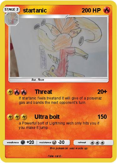 Pokemon startanic