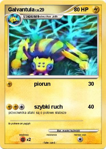 Pokemon Galvantula