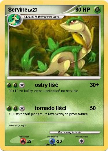 Pokemon Servine