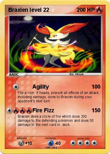 Pokemon Braxien level 22