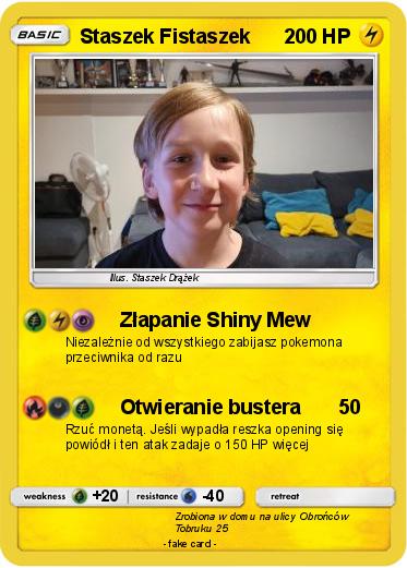 Pokemon Staszek Fistaszek