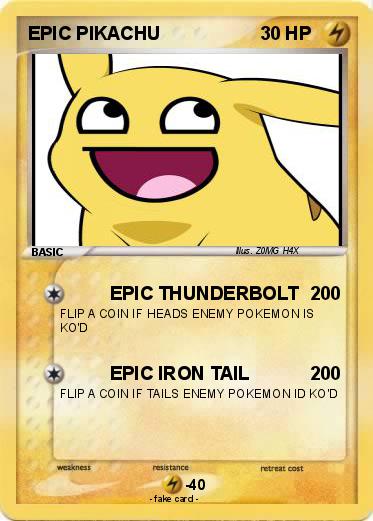 Pokemon EPIC PIKACHU