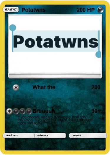 Pokemon Potatwns