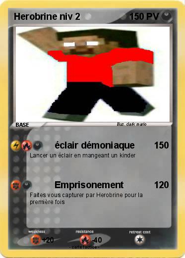 Pokemon Herobrine niv 2