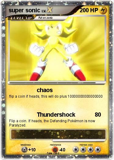 Pokemon super sonic