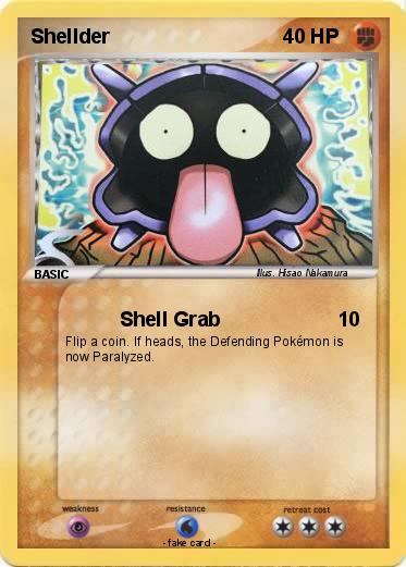 Pokemon Shellder