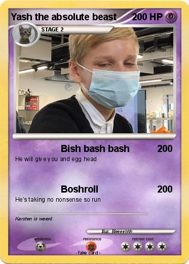 Pokemon Yash the absolute beast
