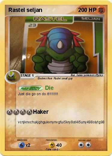 Pokemon Rastel seljan