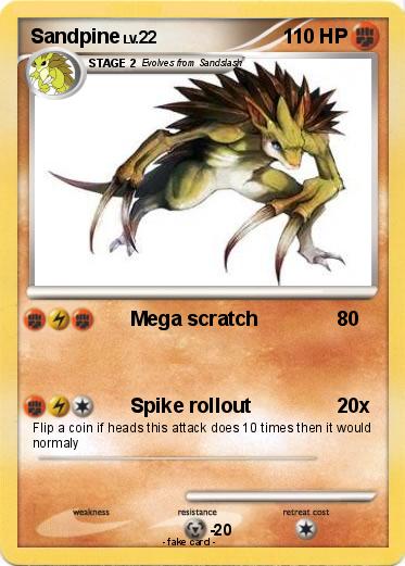 Pokemon Sandpine