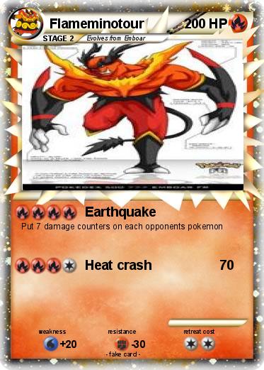 Pokemon Flameminotour