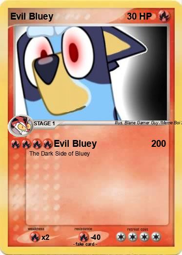 Pokemon Evil Bluey
