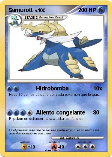 Pokemon Samurott