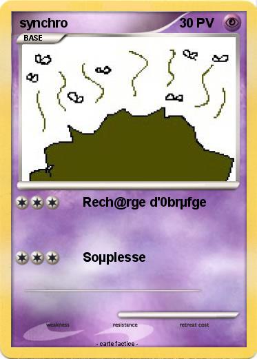 Pokemon synchro
