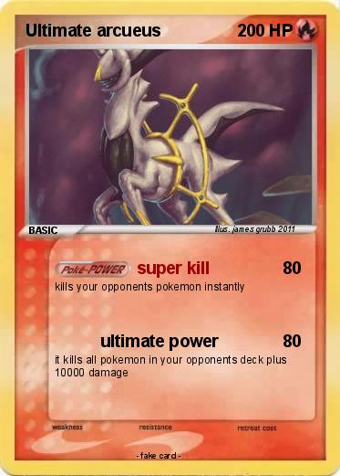 Pokemon Ultimate arcueus