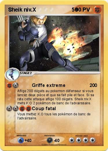 Pokemon Sheik niv.X                        50