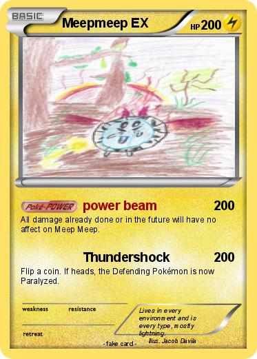 Pokemon Meepmeep EX