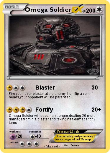 Pokemon Omega Soldier