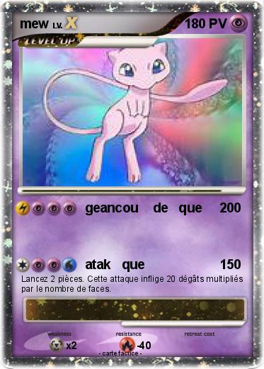 Pokemon mew