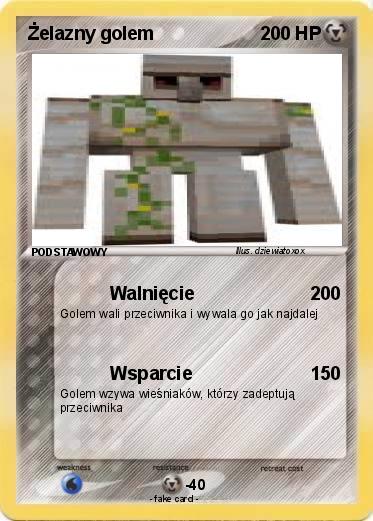 Pokemon Żelazny golem