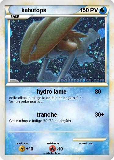 Pokemon kabutops