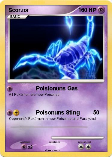 Pokemon Scorzor