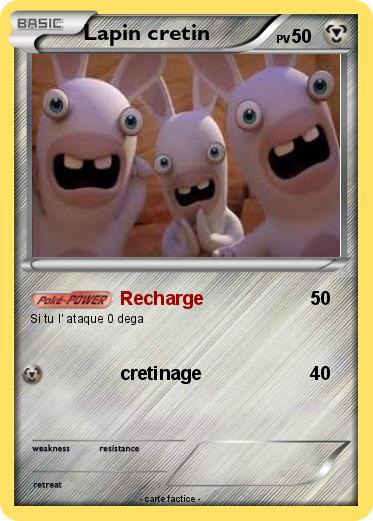 Pokemon Lapin cretin