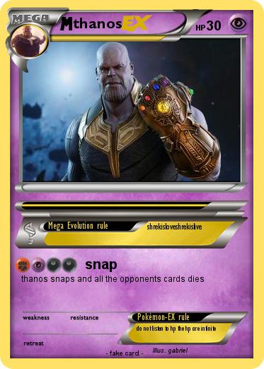 Pokemon thanos