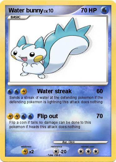 Pokemon Water bunny