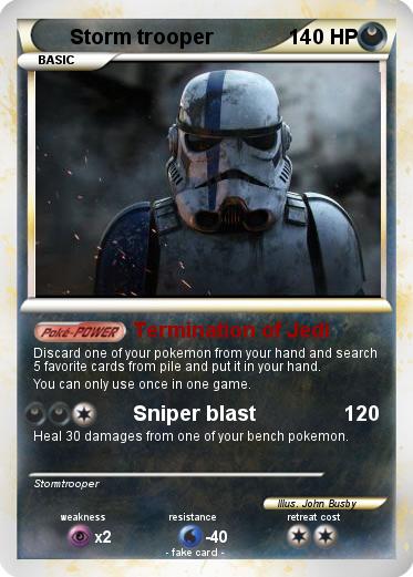 Pokemon Storm trooper