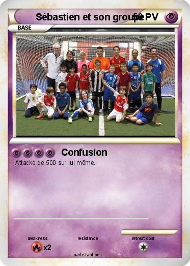 Pokemon Sébastien et son groupe