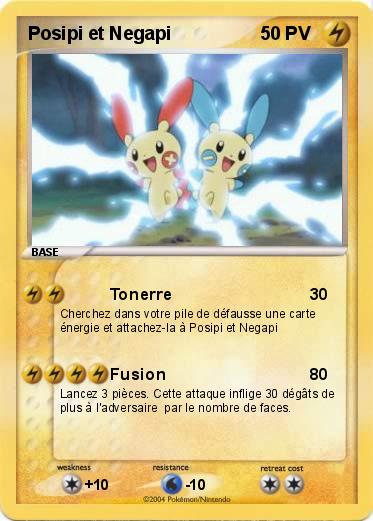 Pokemon Posipi et Negapi