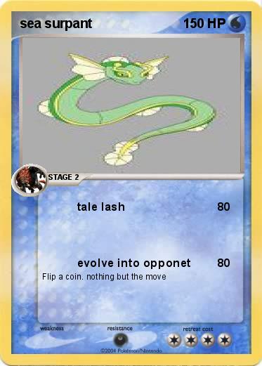 Pokemon sea surpant