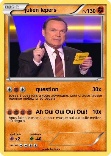 Pokemon julien lepers