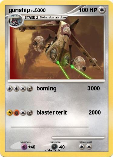 Pokemon gunship