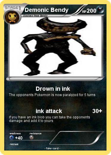Pokemon Demonic Bendy