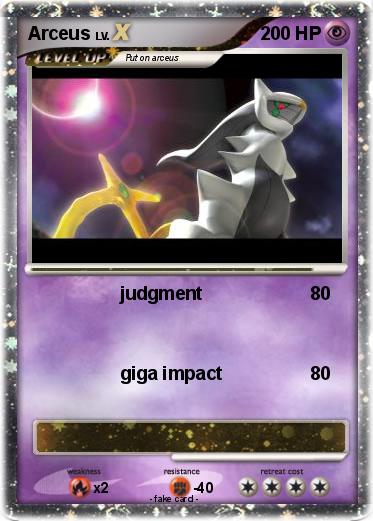 Pokemon Arceus
