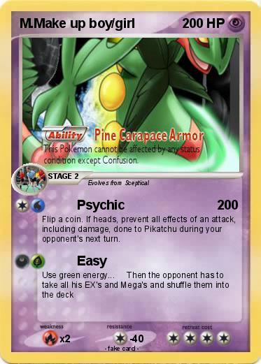 Pokemon M.Make up boy/girl