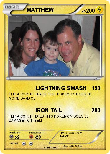 Pokemon MATTHEW