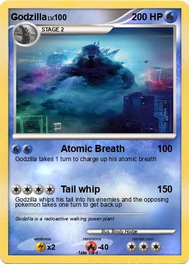 Pokemon Godzilla