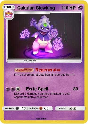 Pokemon Galarian Slowking