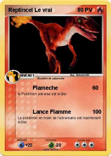Pokemon Reptincel Le vrai