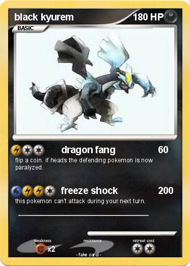 Pokemon black kyurem