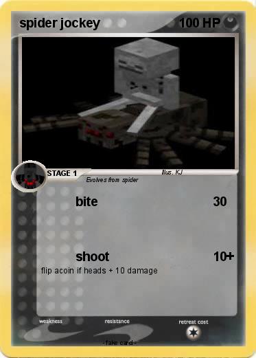 Pokemon spider jockey