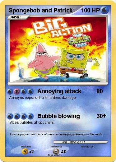 Pokemon Spongebob and Patrick