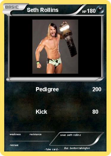 Pokemon Seth Rollins