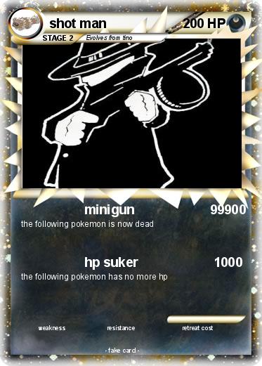 Pokemon shot man