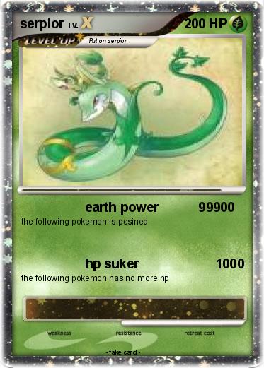 Pokemon serpior