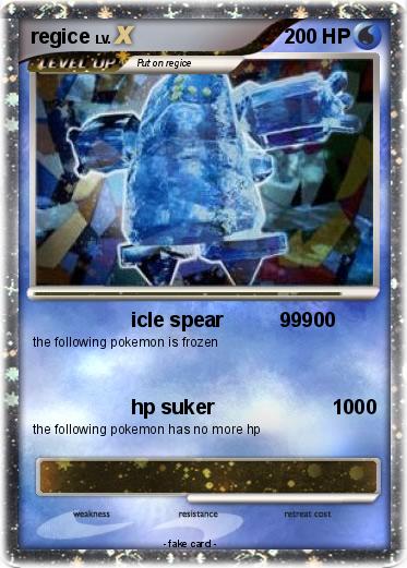Pokemon regice