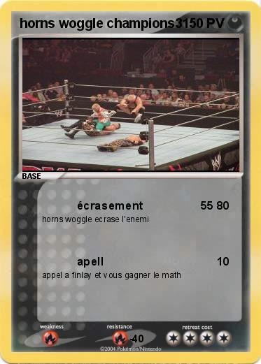 Pokemon horns woggle champions3